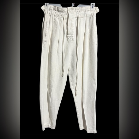 FREE PEOPLE Margate Pleated Trousers Size S - Picture 2 of 8
